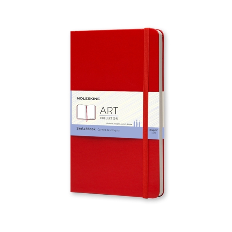 Moleskine Large Sketch Book Red/Product Detail/Notebooks & Journals