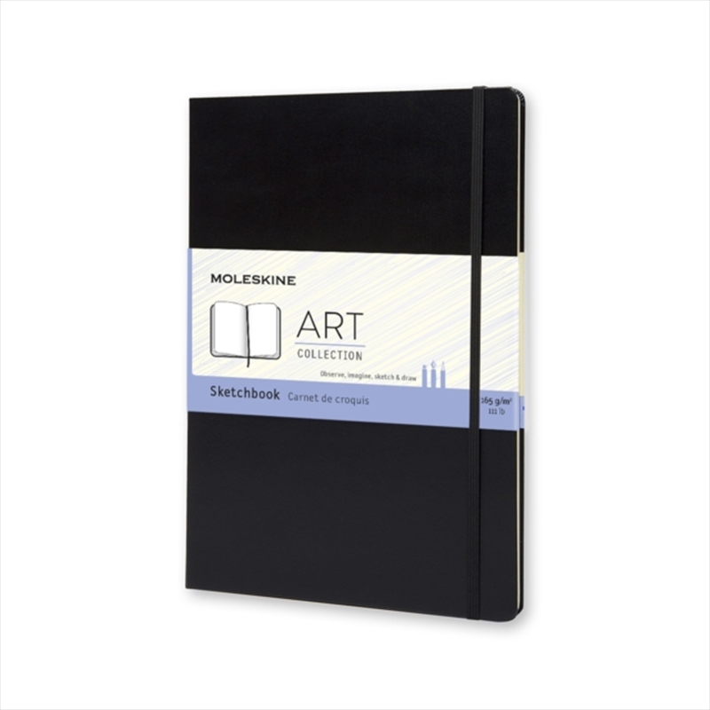 Moleskine A4 Sketchbook Black/Product Detail/Notebooks & Journals