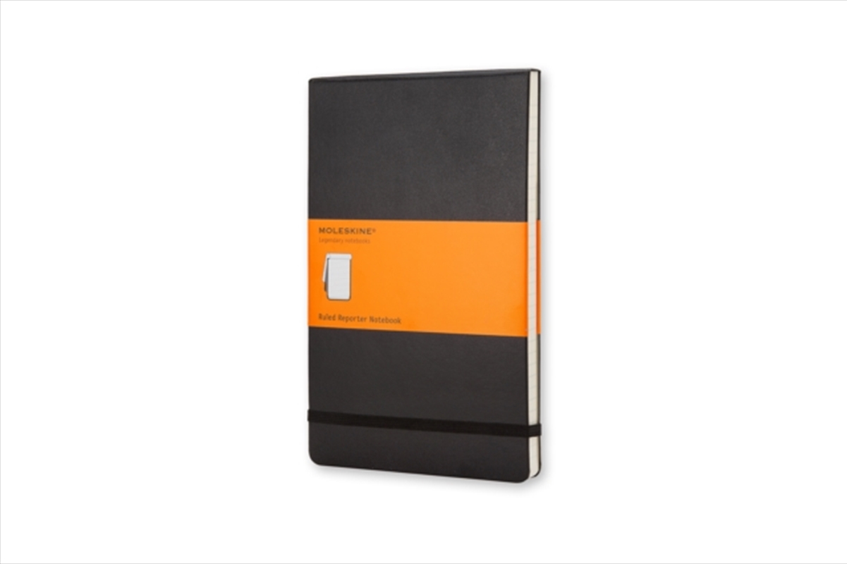 Moleskine Pocket Reporter Ruled Notebook Black/Product Detail/Notebooks & Journals