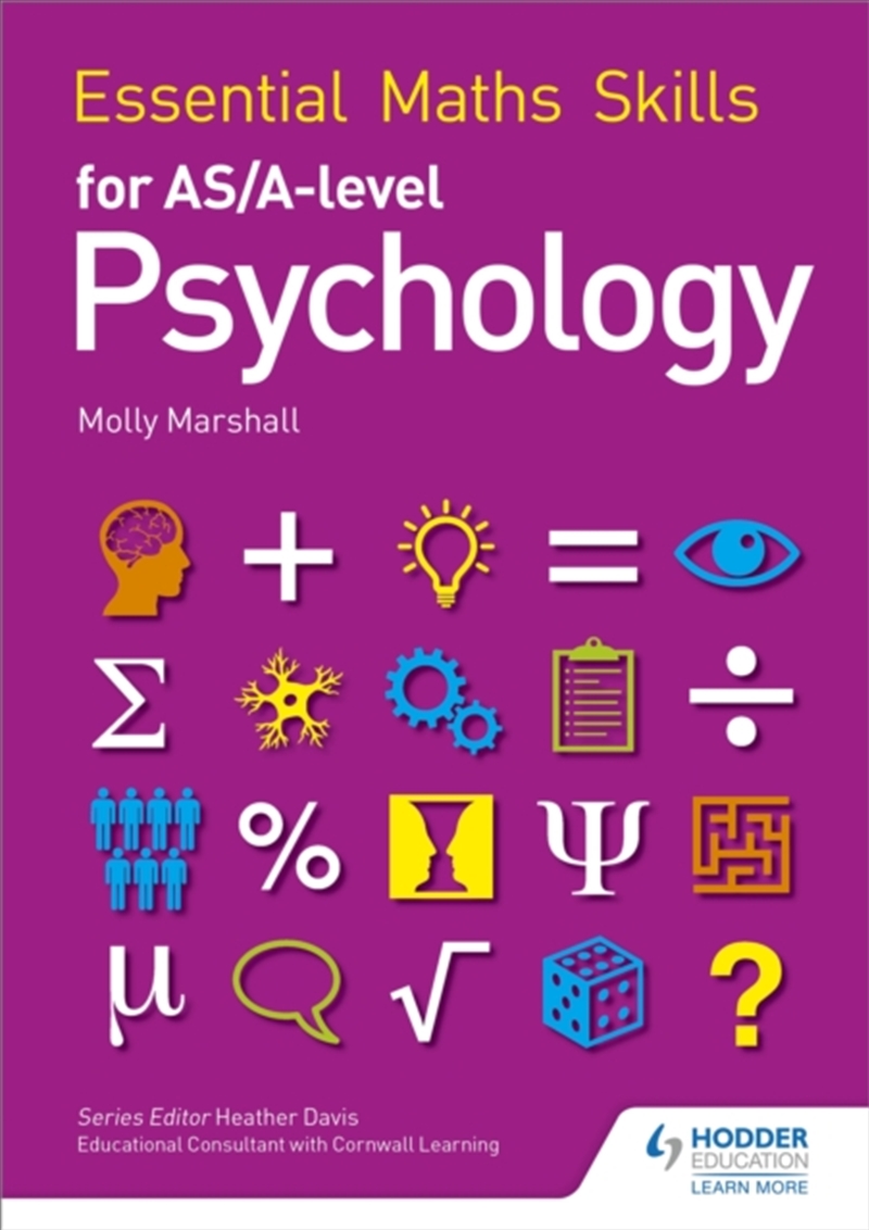 Essential Maths Skills For As/A Level Psychology/Product Detail/Maths