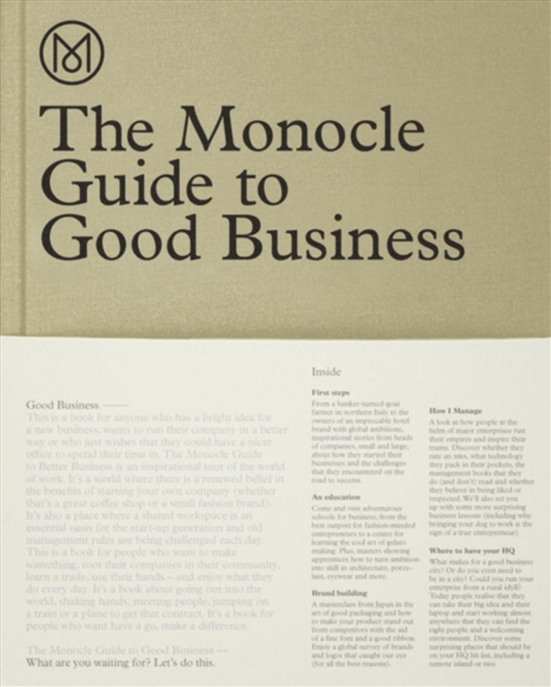 The Monocle Guide To Good Business/Product Detail/Business Leadership & Management