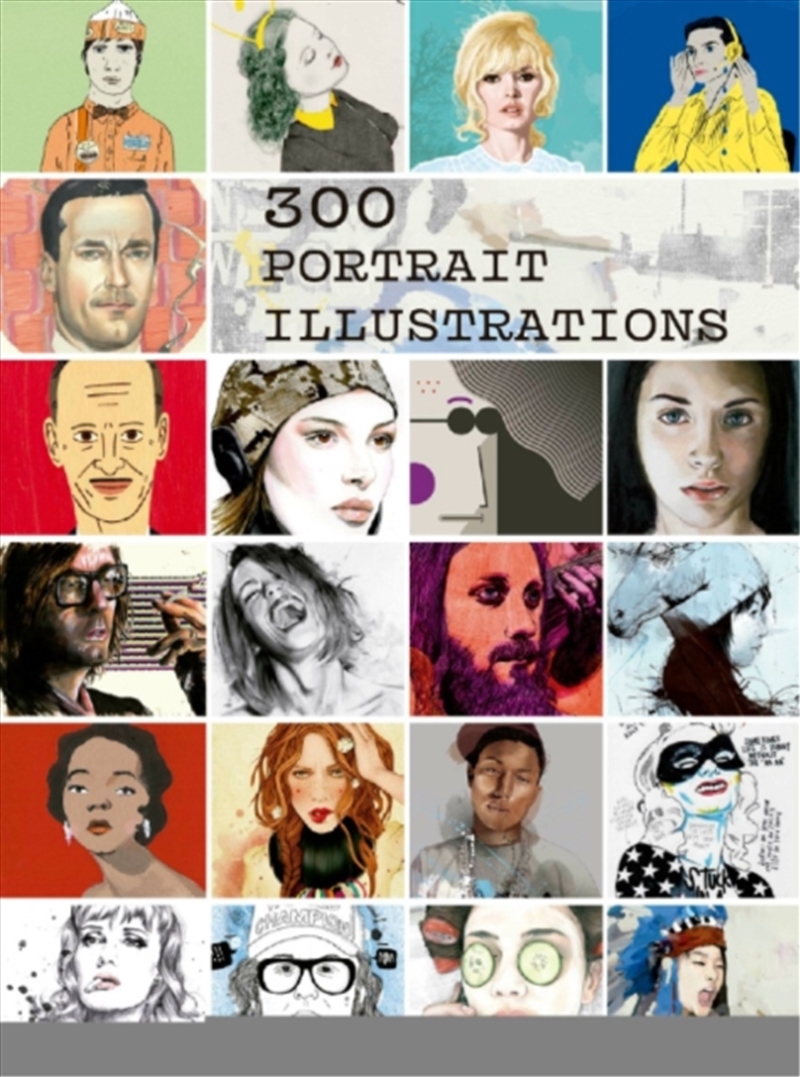 300 Portrait Illustrations/Product Detail/Art