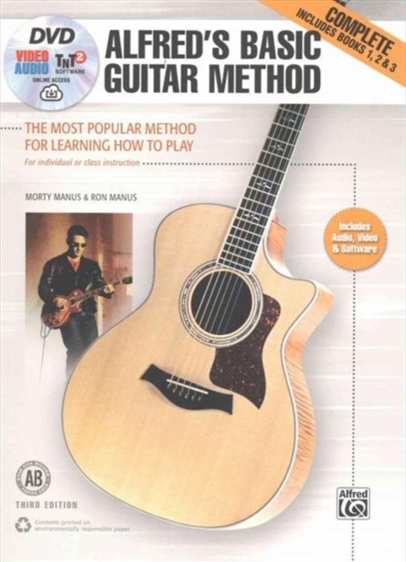 Alfred's Basic Guitar Method 3rd Edition/Product Detail/Media