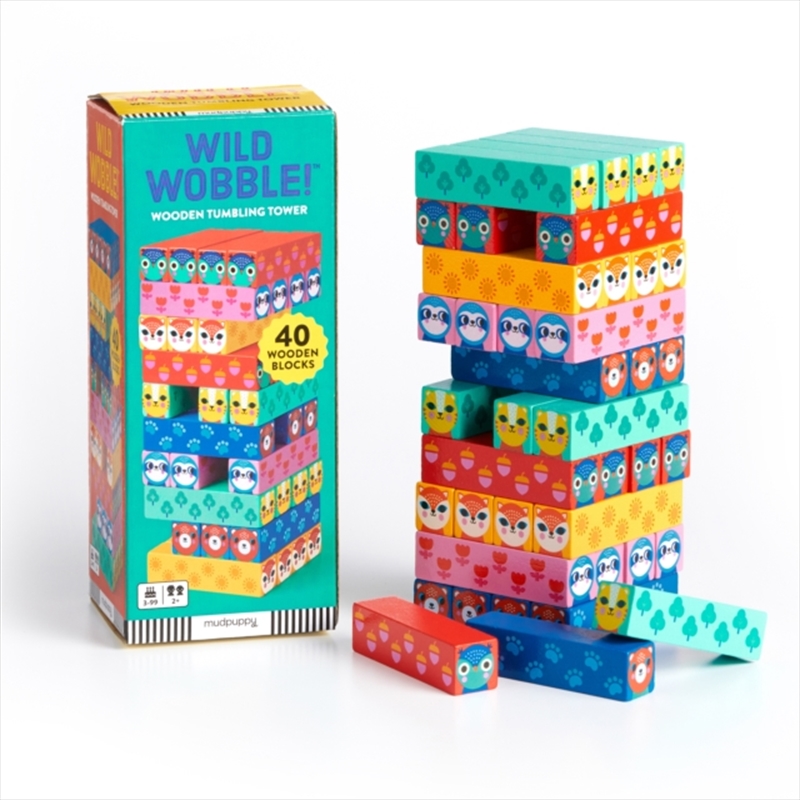 Wild Wobble! Wooden Tumbling Tower/Product Detail/Games