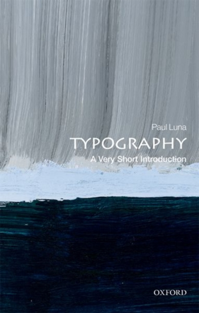 Typography : A Very Short Introduction/Product Detail/Art