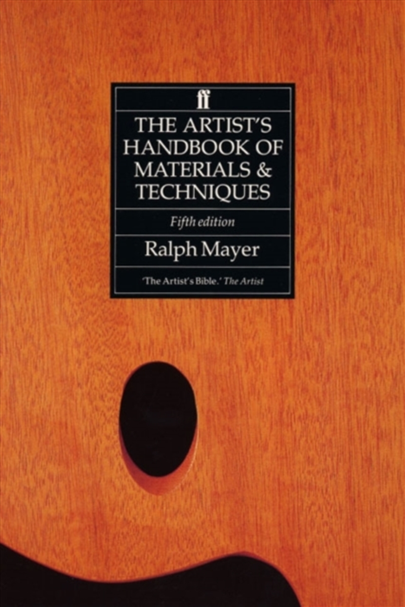 The Artist's Handbook Of Materials And Techniques/Product Detail/Crafts & Handiwork