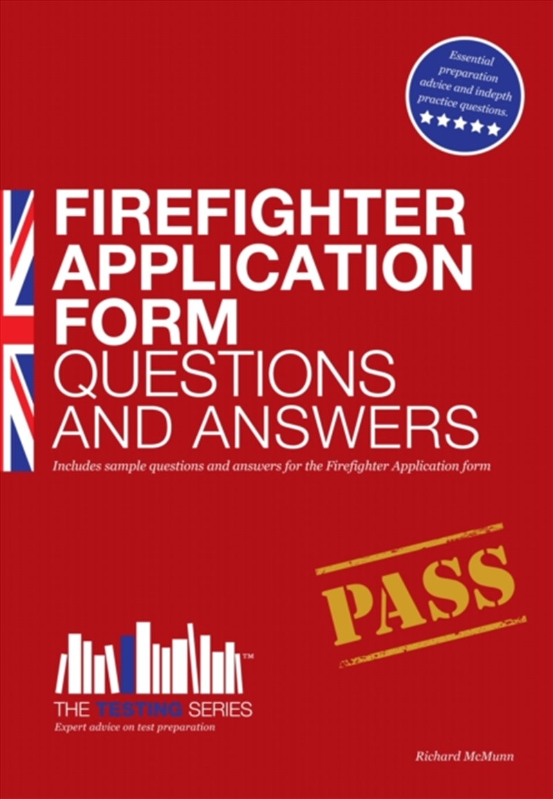 Firefighter Application Form Questions And Answers/Product Detail/Education & Textbooks