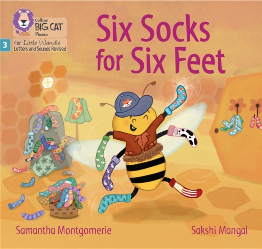 Six Socks For Six Feet : Phase 3 Set 1/Product Detail/Kids Educational