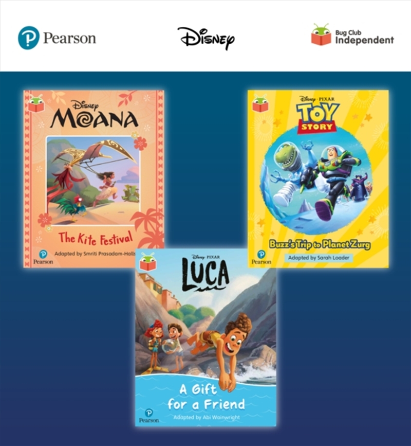 Pearson Bug Club Disney Year 1 Pack B, Including Decodable Phonics Readers For Phase 5: Moana: The K/Product Detail/Education & Textbooks