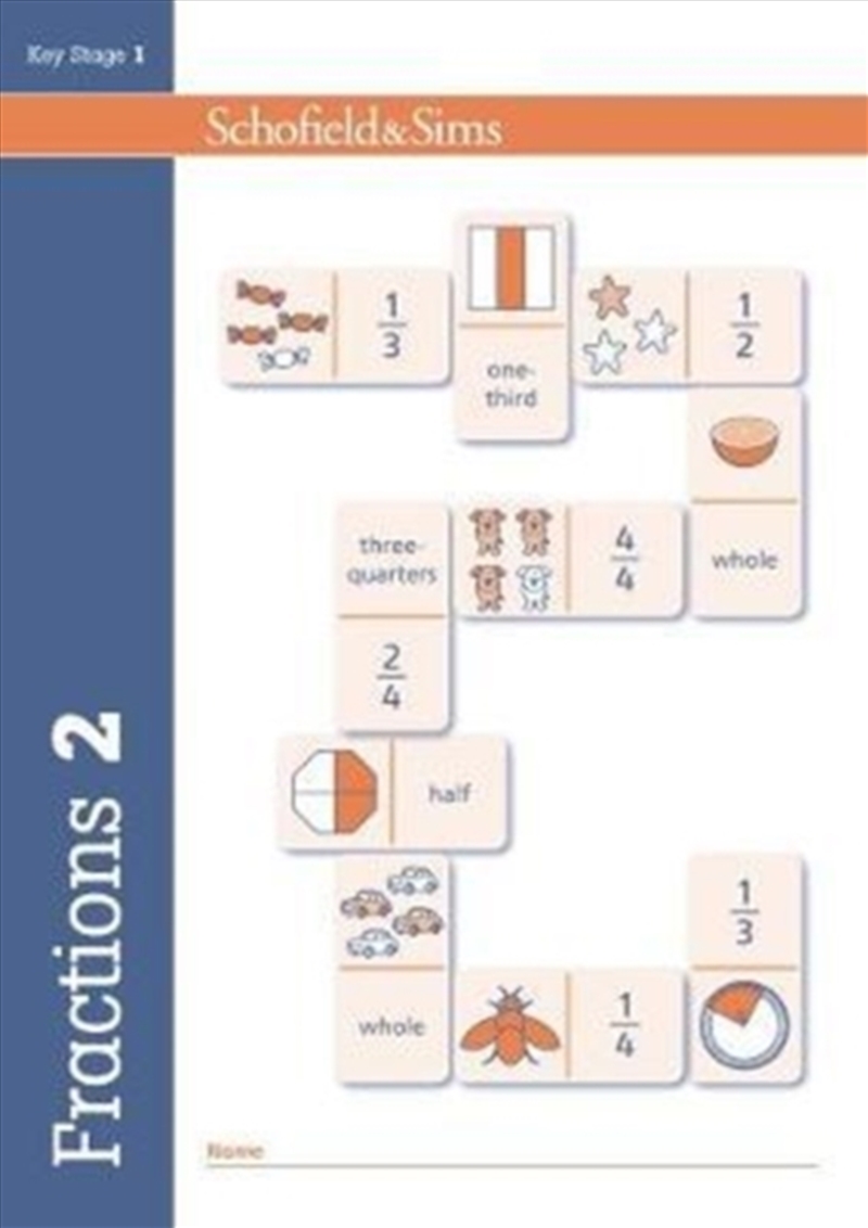 Fractions, Decimals And Percentages Book 2 (Year 2, Ages 6-7)/Product Detail/Maths