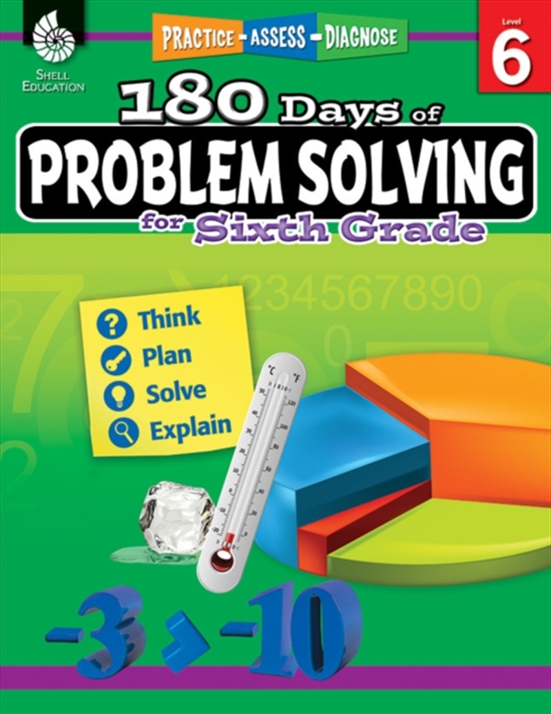 180 Days: Problem Solving For Sixth Grade : Practice, Assess, Diagnose/Product Detail/Kids Educational