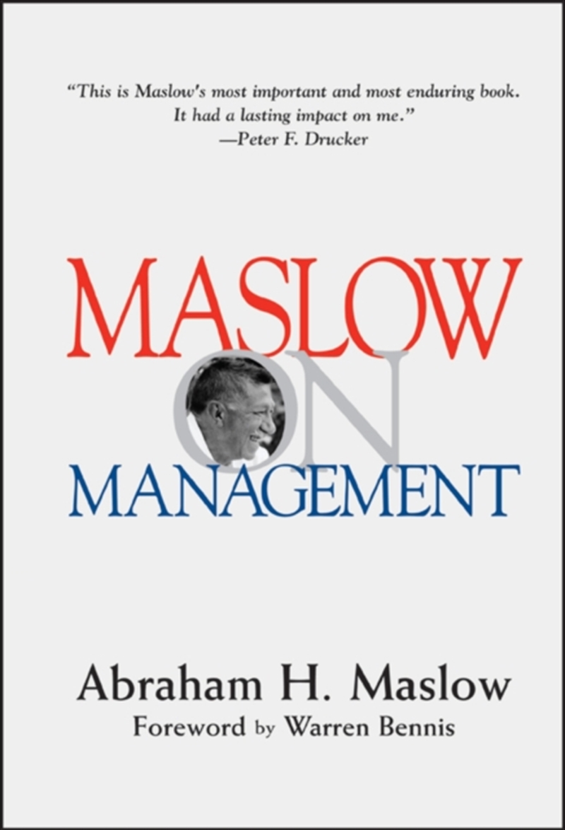 Maslow On Management/Product Detail/Business Leadership & Management