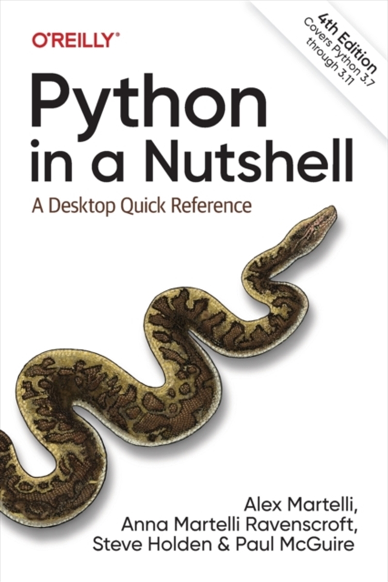 Python In A Nutshell : A Desktop Quick Reference/Product Detail/Technology & Engineering