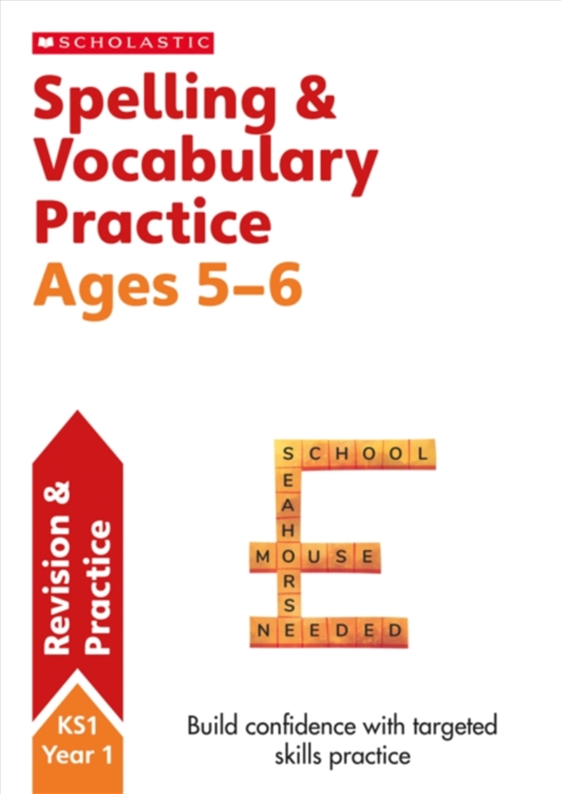 Spelling And Vocabulary Practice Ages 5-6/Product Detail/English