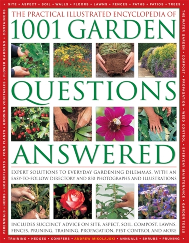 Practical Illustrated Encyclopedia Of 1001 Garden Questions Answered/Product Detail/Gardening
