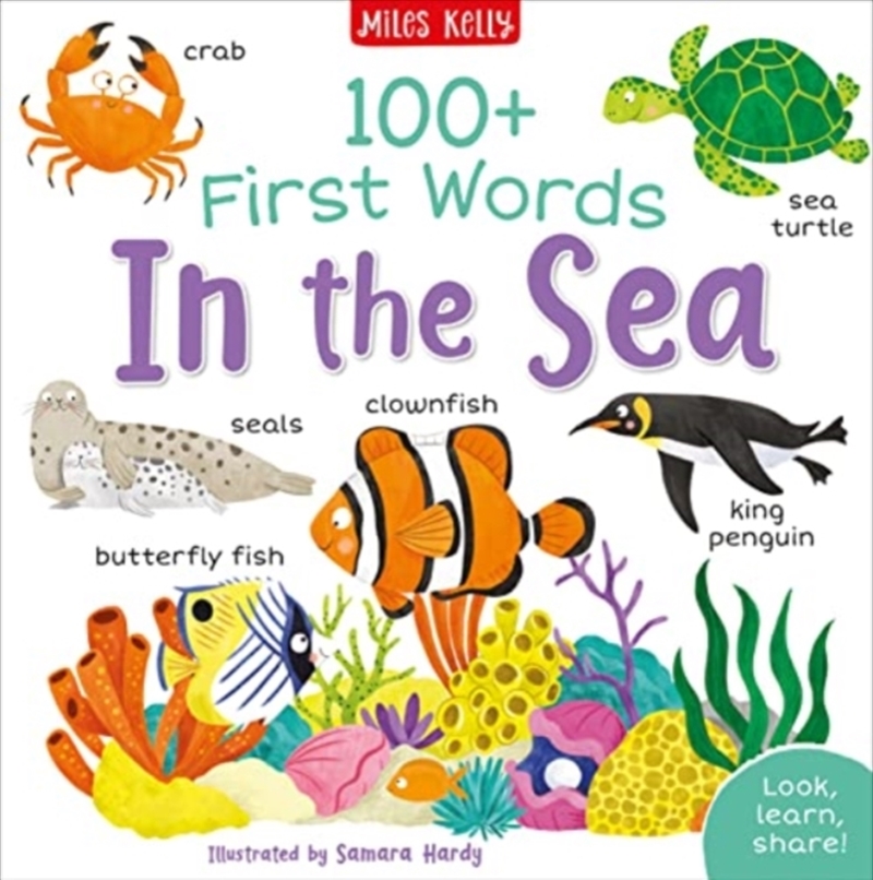 100+ First Words: In The Sea/Product Detail/Childrens
