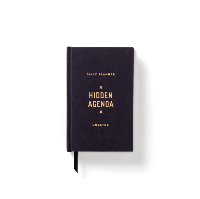 Hidden Agenda Undated Mini Planner/Product Detail/Stationery