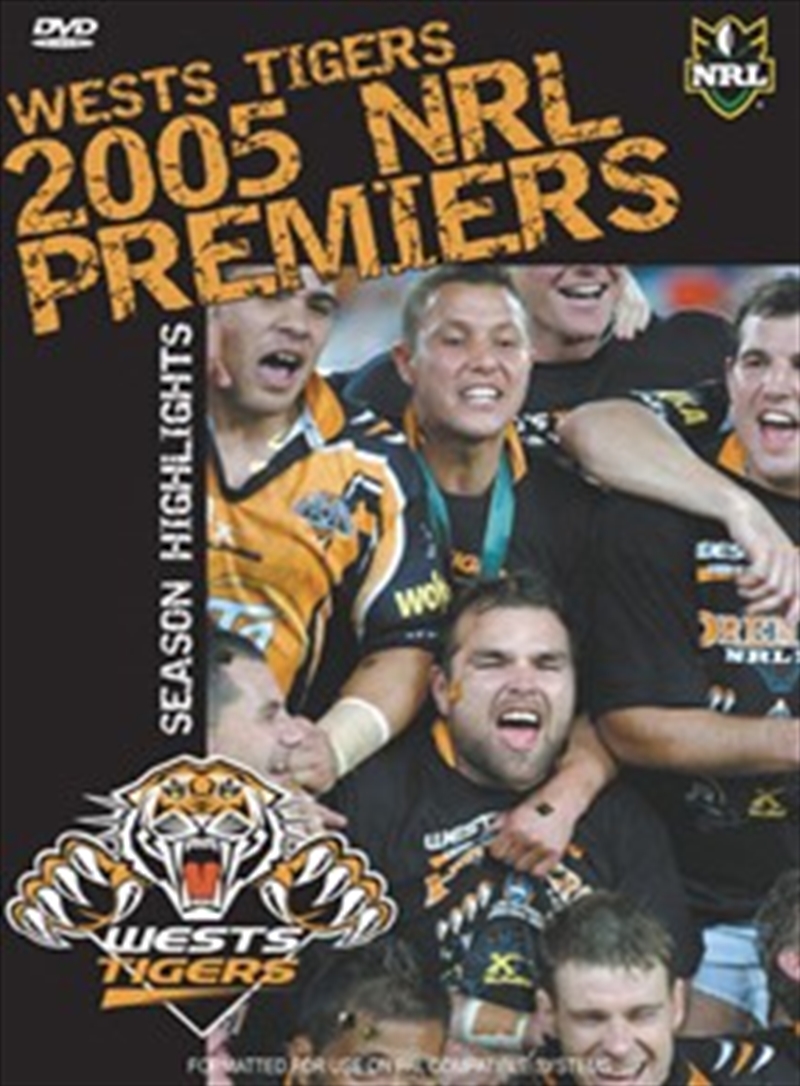 Buy NRL 2005 Premiers Season Highlights DVD Online Sanity