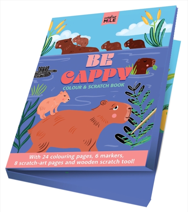 Be Cappy Colour And Scratch Book/Product Detail/Kids Activity Books