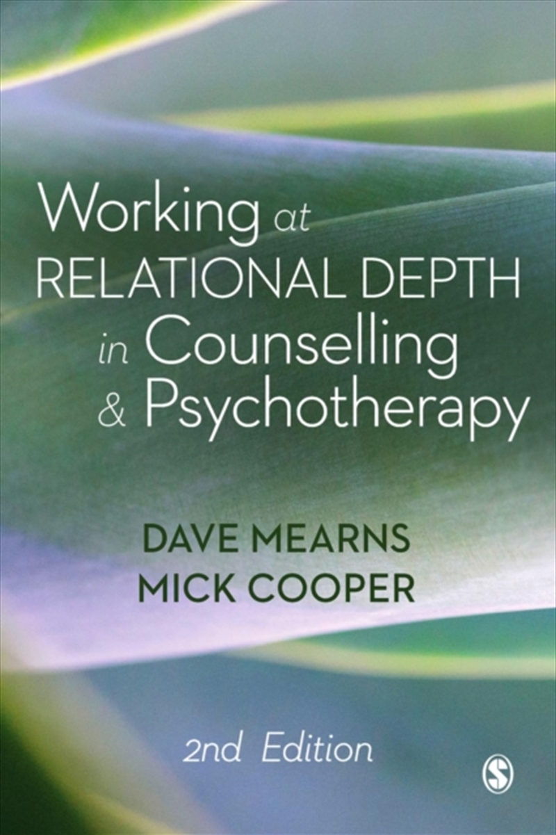 Working At Relational Depth In Counselling And Psychotherapy/Product Detail/Society & Culture