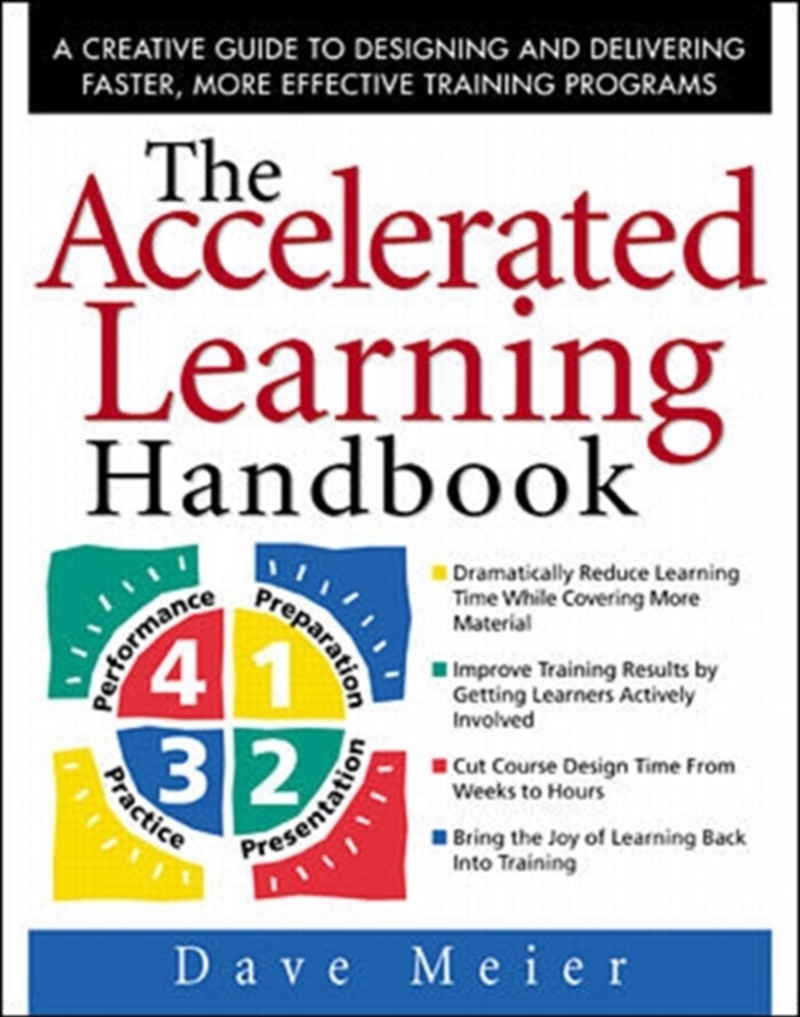 The Accelerated Learning Handbook: A Creative Guide To Designing And Delivering Faster, More Effecti/Product Detail/Business Leadership & Management
