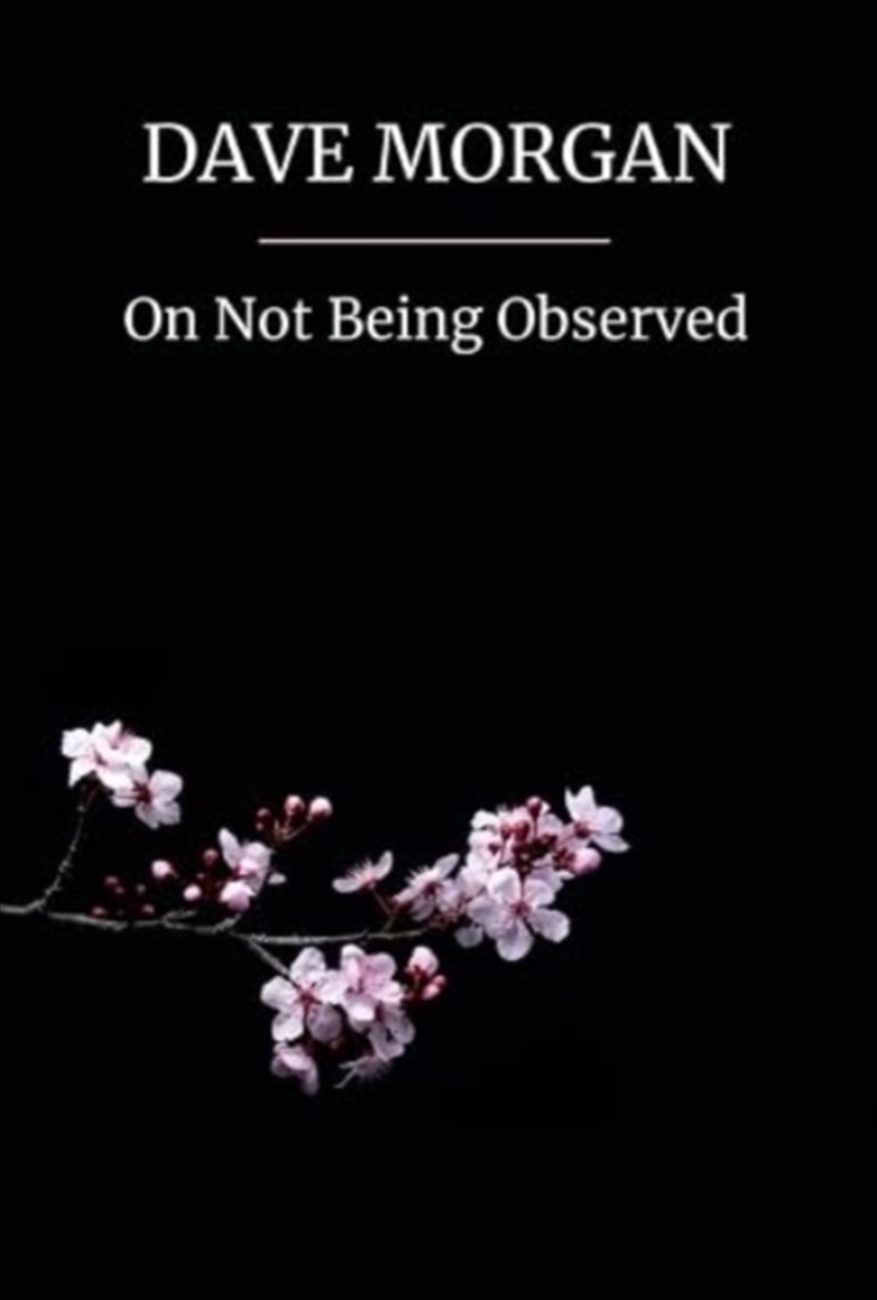 On Not Being Observed/Product Detail/Poetry
