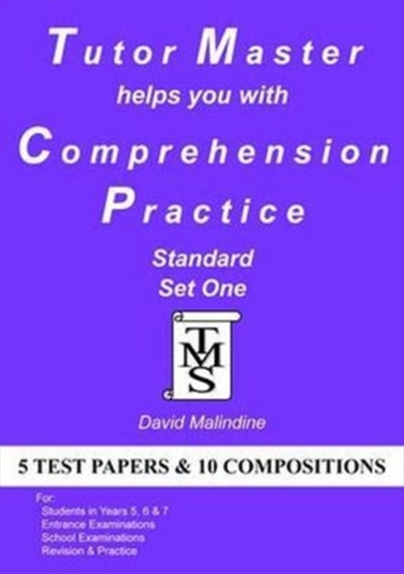 Tutor Master Helps You With Comprehension Practice : Standard Set One/Product Detail/Education & Textbooks