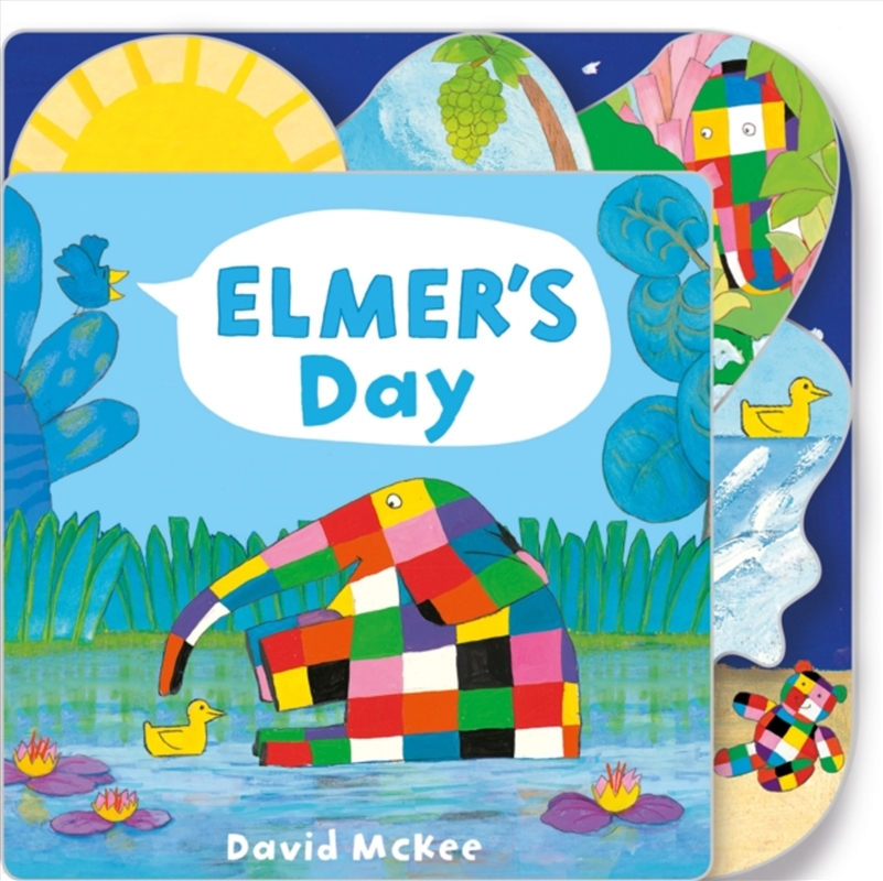 Elmer's Day : Tabbed Board Book/Product Detail/Early Childhood Fiction Books