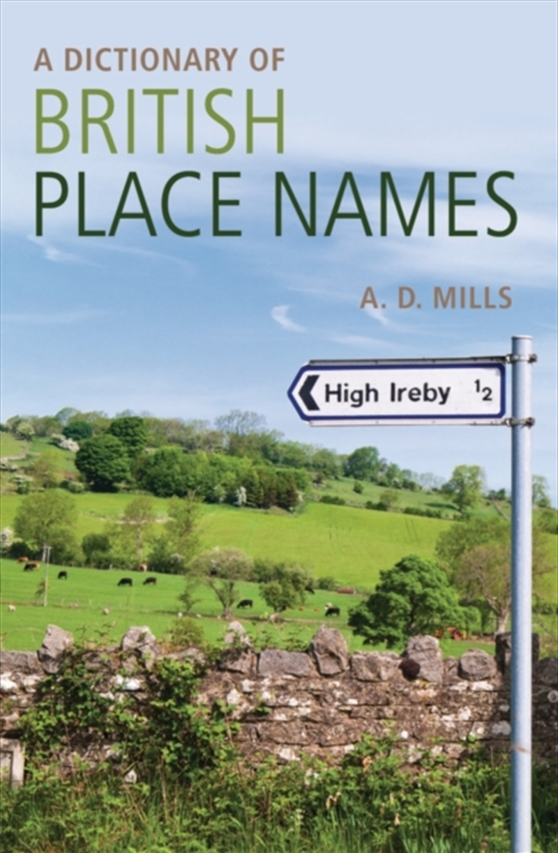 A Dictionary Of British Place-Names/Product Detail/Reference & Encylopaedias