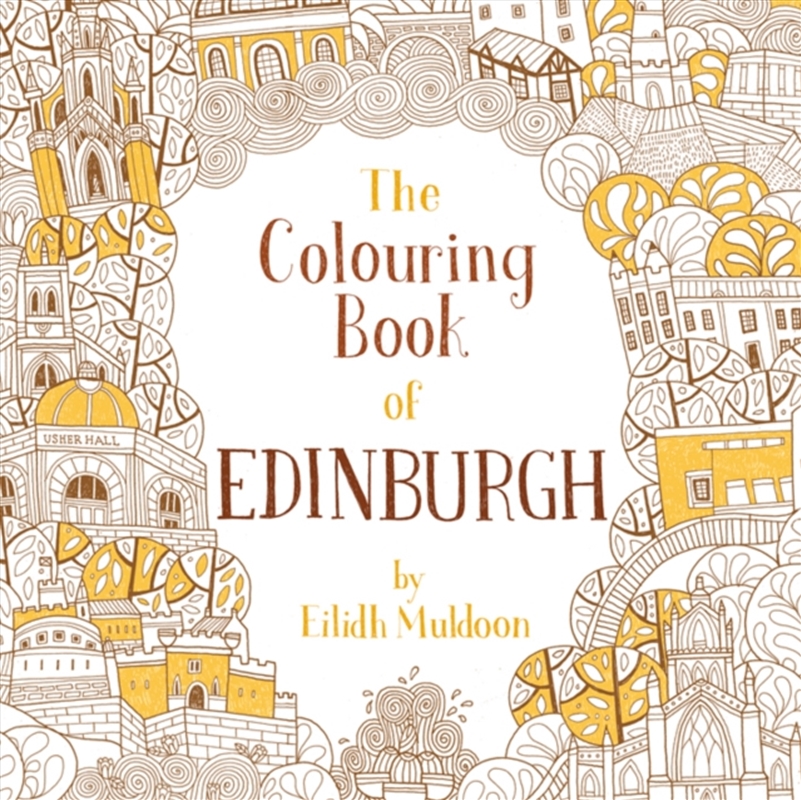 The Colouring Book Of Edinburgh/Product Detail/Adults Colouring