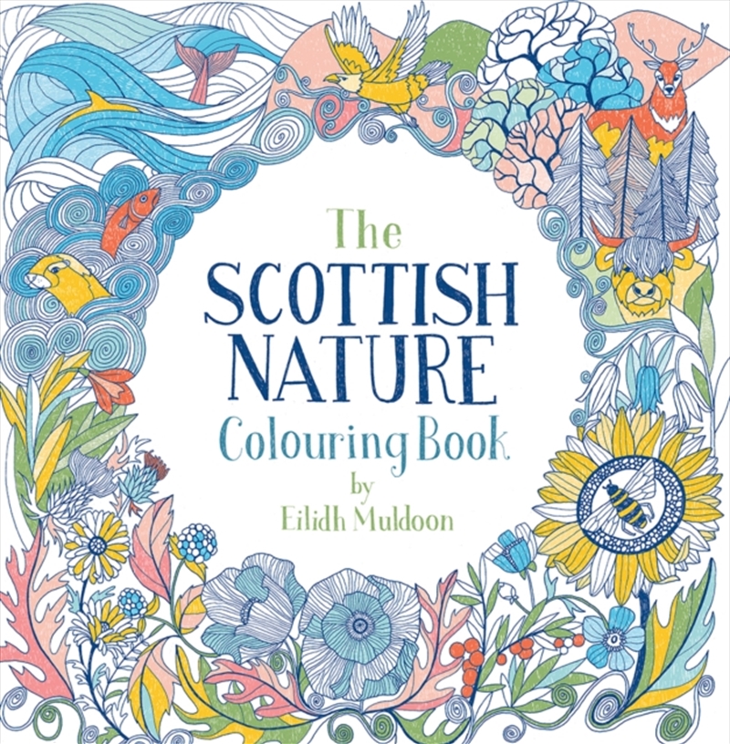 The Scottish Nature Colouring Book/Product Detail/Adults Colouring
