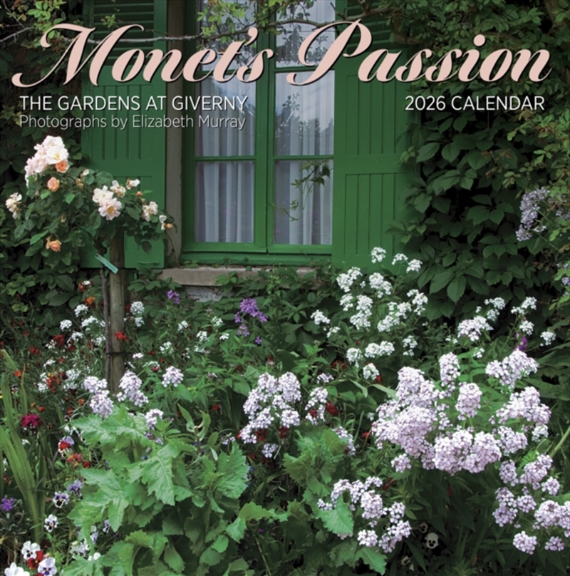 Monet's Passion: The Gardens At Giverny 2026 Wall Calendar/Product Detail/Calendars & Diaries