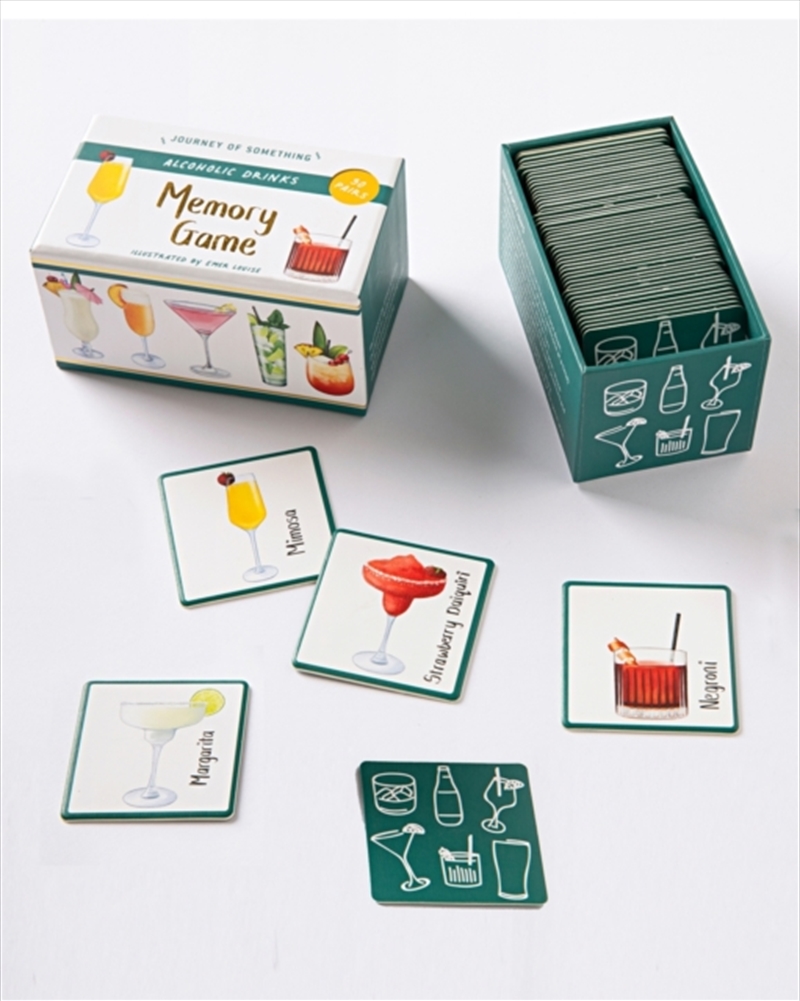 Memory Game: Alcoholic Drinks/Product Detail/Card Games