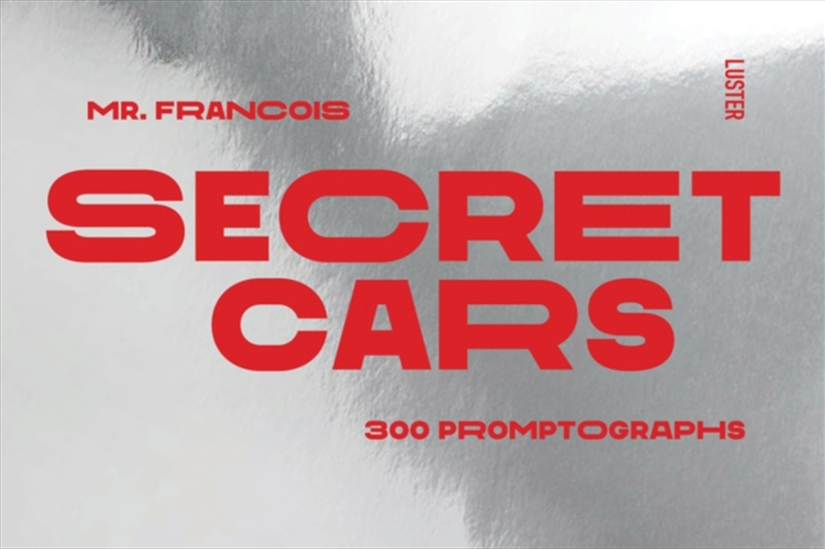 Secret Cars : 300 Promptographs/Product Detail/Transportation