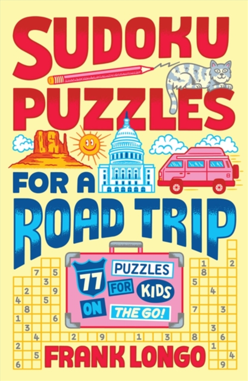 Sudoku Puzzles For A Road Trip : 77 Puzzles For Kids On The Go!/Product Detail/Adults Activity Books