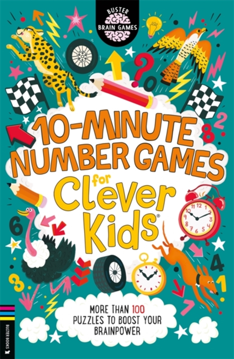 10-Minute Number Games For Clever Kids : More Than 100 Puzzles To Boost Your Brainpower/Product Detail/Kids Activity Books