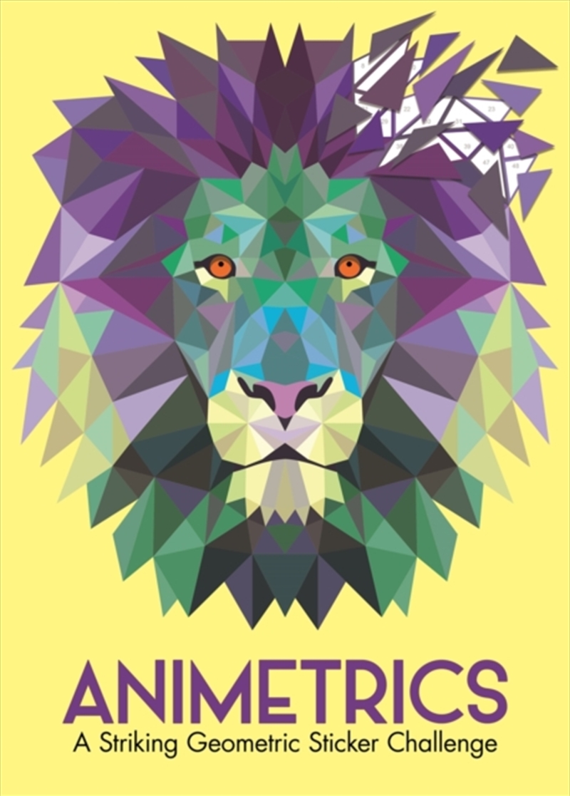 Animetrics : A Striking Geometric Sticker Challenge/Product Detail/Kids Activity Books