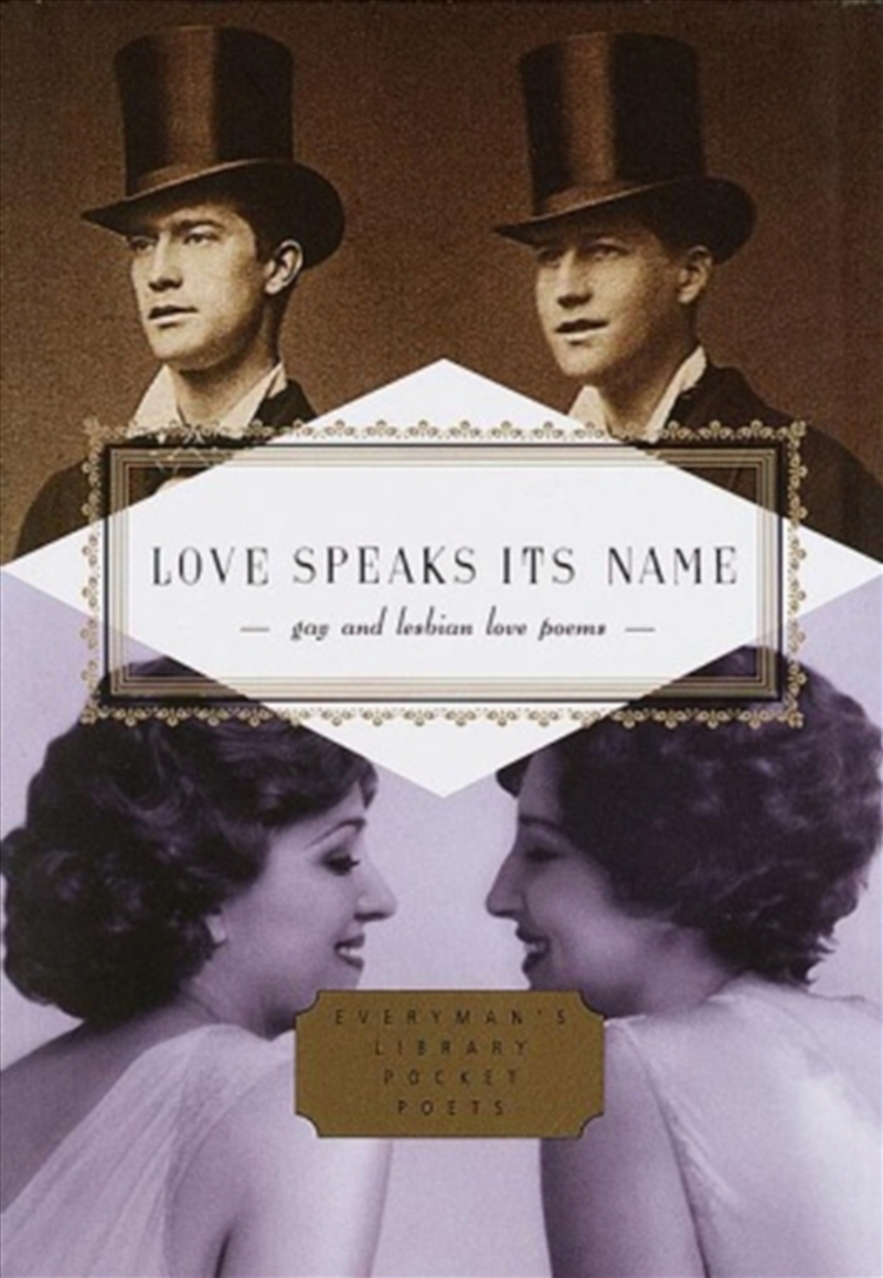 Love Speaks Its Name : Gay And Lesbian Love Poems/Product Detail/Poetry