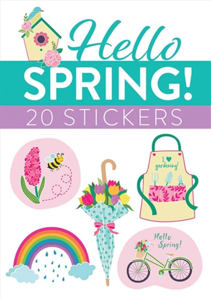 Hello Spring! 20 Stickers/Product Detail/Stationery