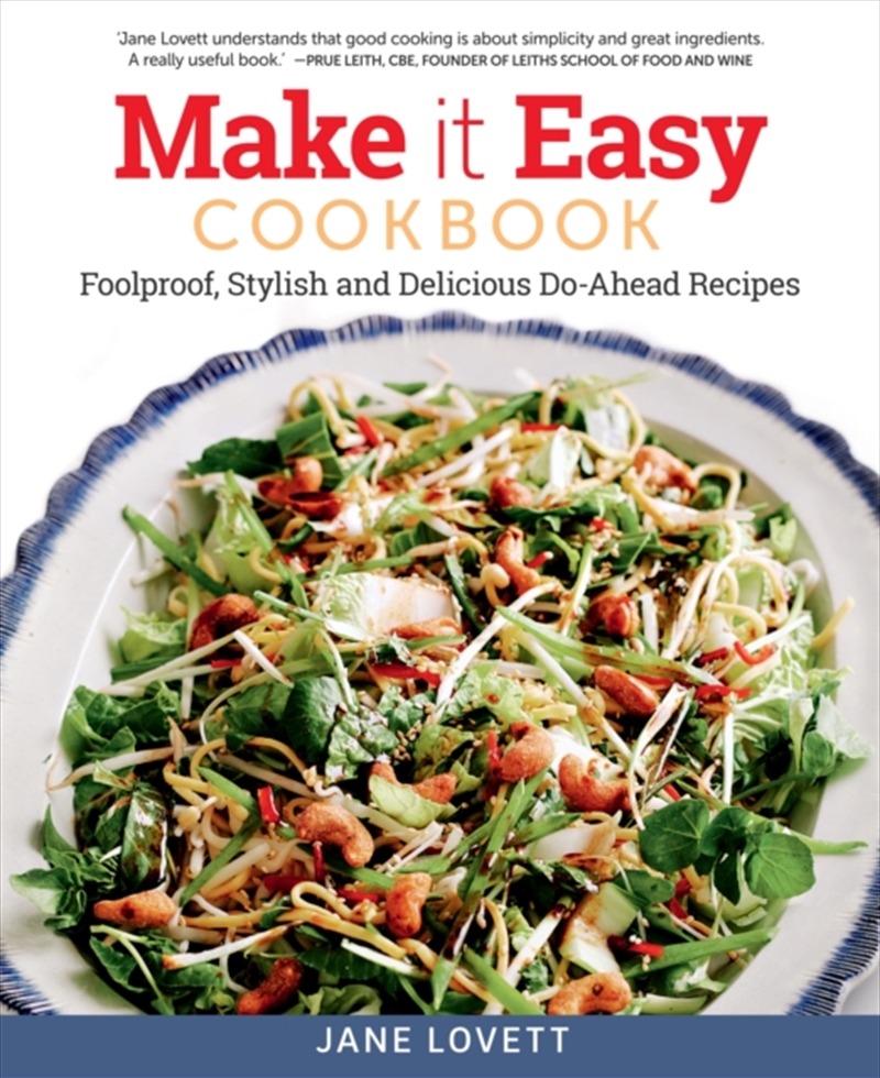 Make It Easy Cookbook : Foolproof, Stylish And Delicious Do-Ahead Recipes/Product Detail/Recipes, Food & Drink