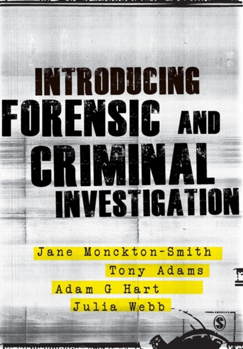 Introducing Forensic And Criminal Investigation/Product Detail/Law