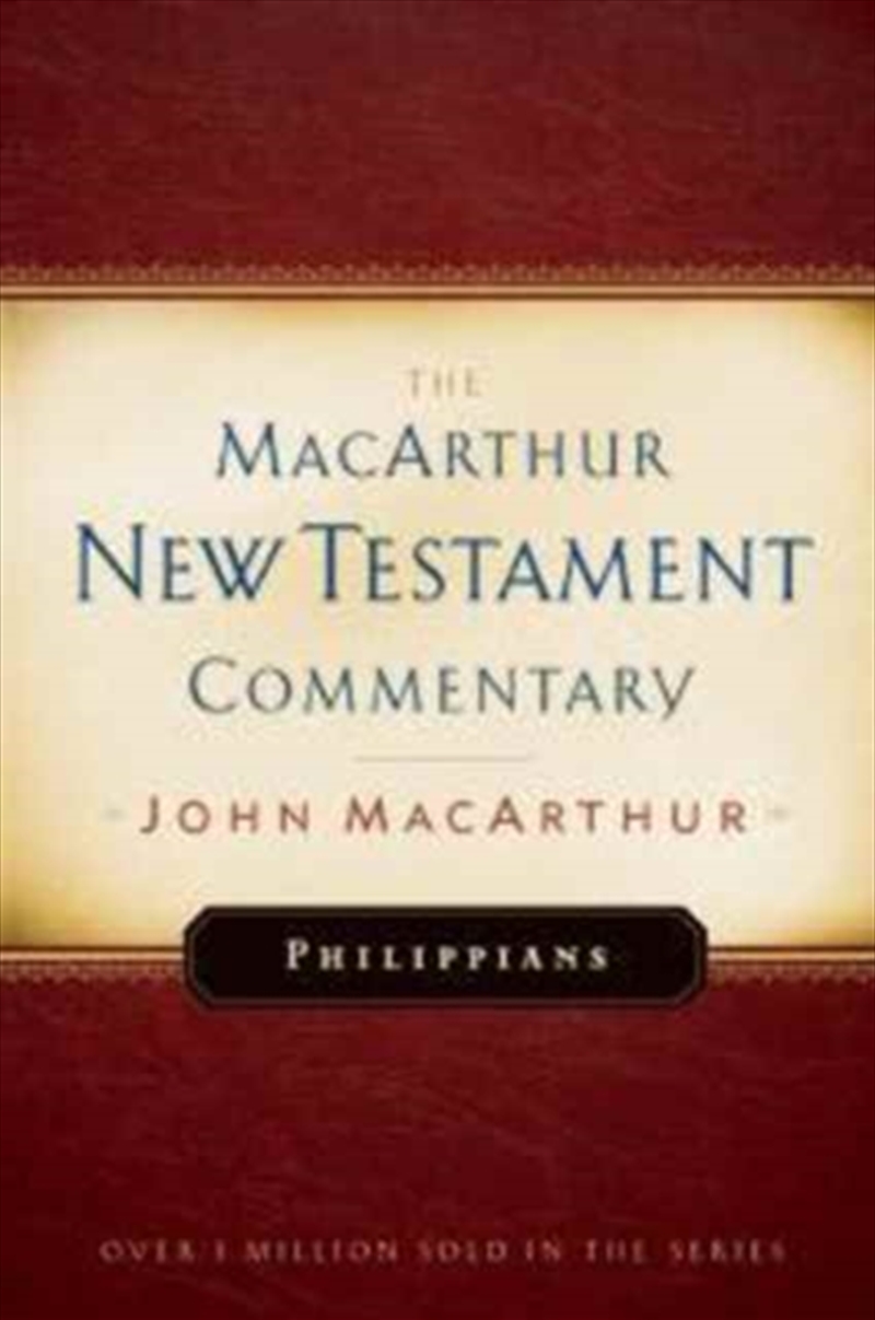 Philippians Macarthur New Testament Commentary/Product Detail/Religion & Beliefs
