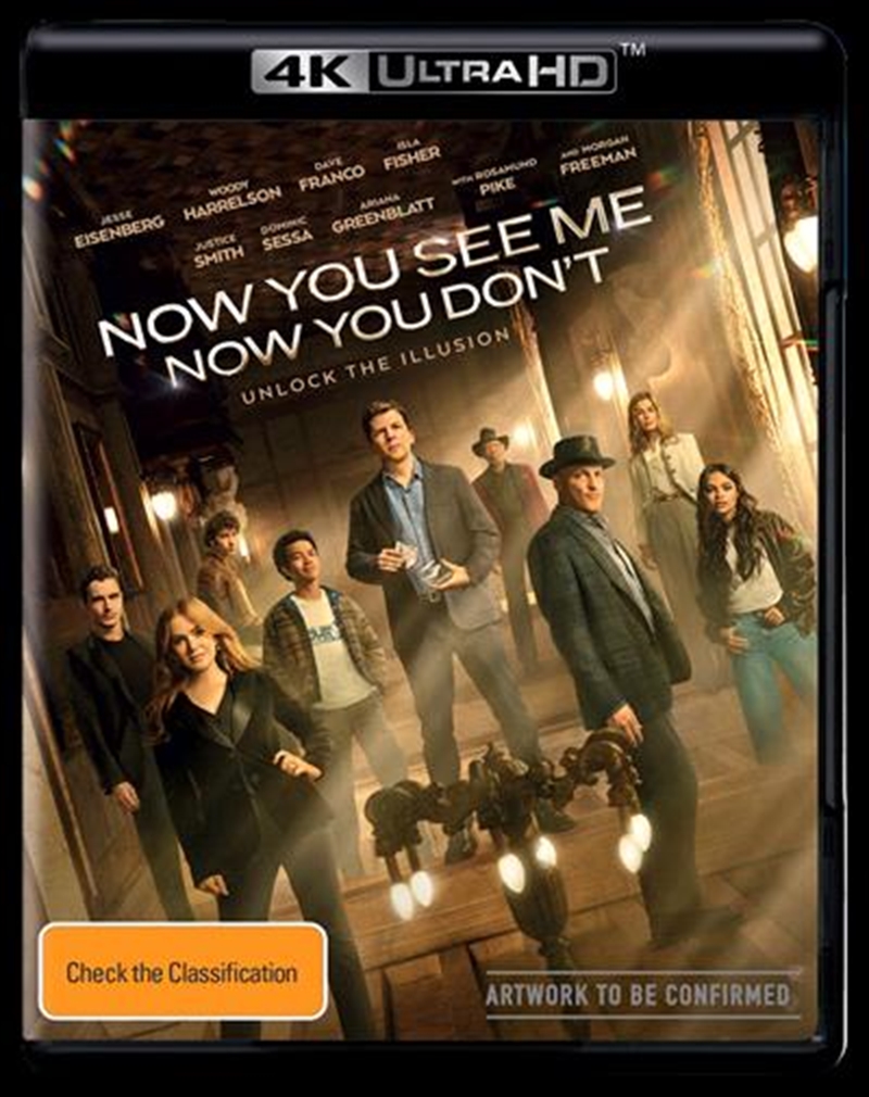 Now You See Me, Now You Don't  UHD/Product Detail/Thriller