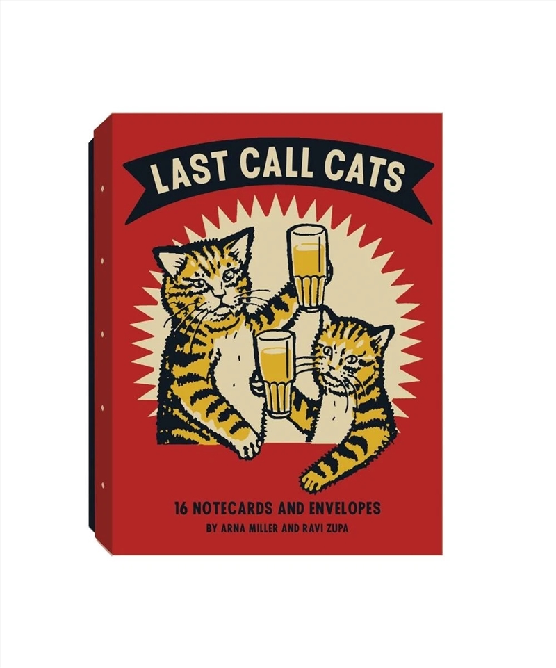 Last Call Cats Notecards/Product Detail/Stationery