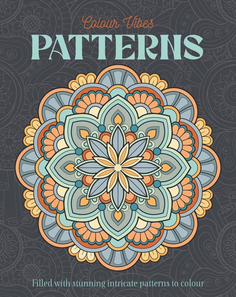 Colour Vibes - Adult Colouring Book - Patterns/Product Detail/Adults Colouring