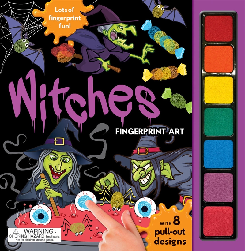 Fingerprint Art - Witches/Product Detail/Kids Activity Books
