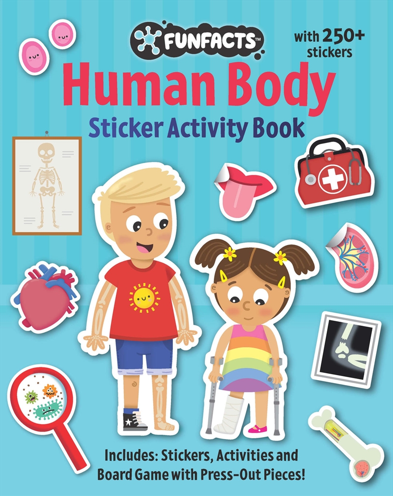 FunFacts - Sticker Activity Book - Human Body/Product Detail/Kids Activity Books