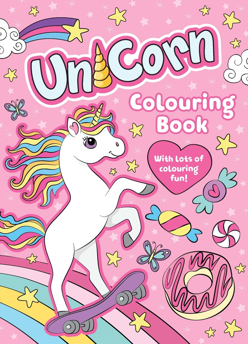 Unicorn - 32pp Colouring Book/Product Detail/Kids Colouring