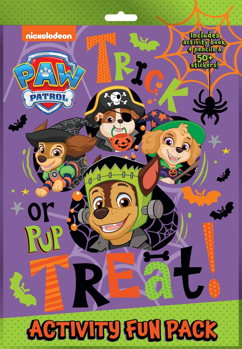 PAW Patrol - Halloween Activity Fun Pack - Trick or Pup Treat!/Product Detail/Kids Activity Books