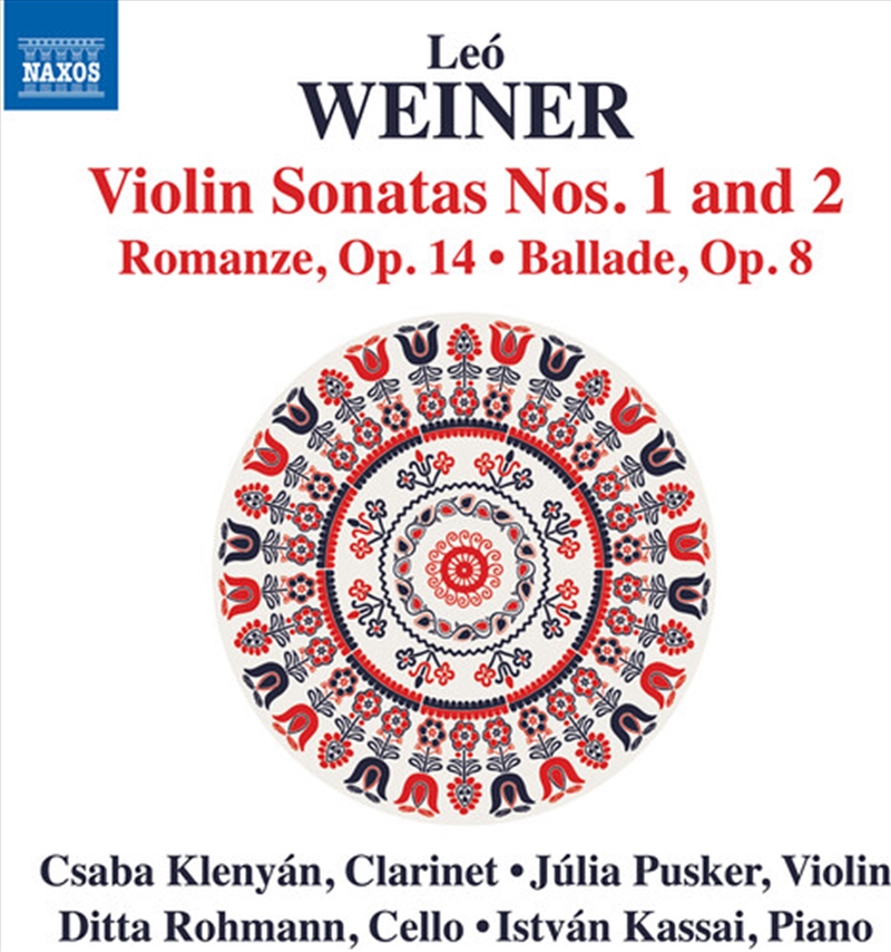 Weiner: Vn Sons Nos. 1-2 Romanze Ballade/Product Detail/Classical